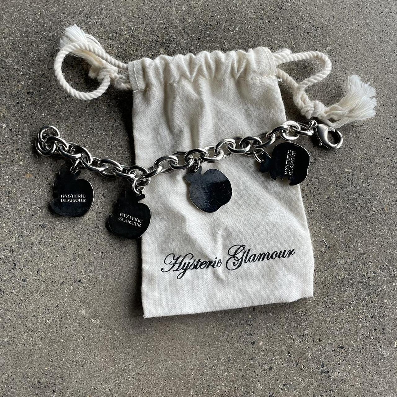 Hysteric Glamour Apple Charm Bracelet