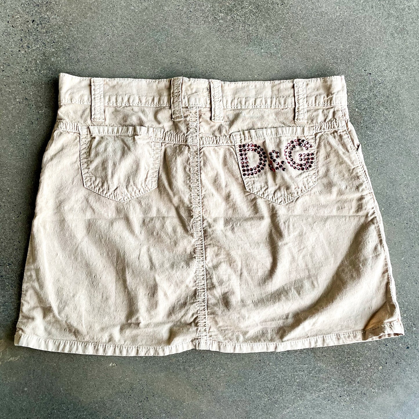 Dolce & Gabbana Tan Mini Skirt