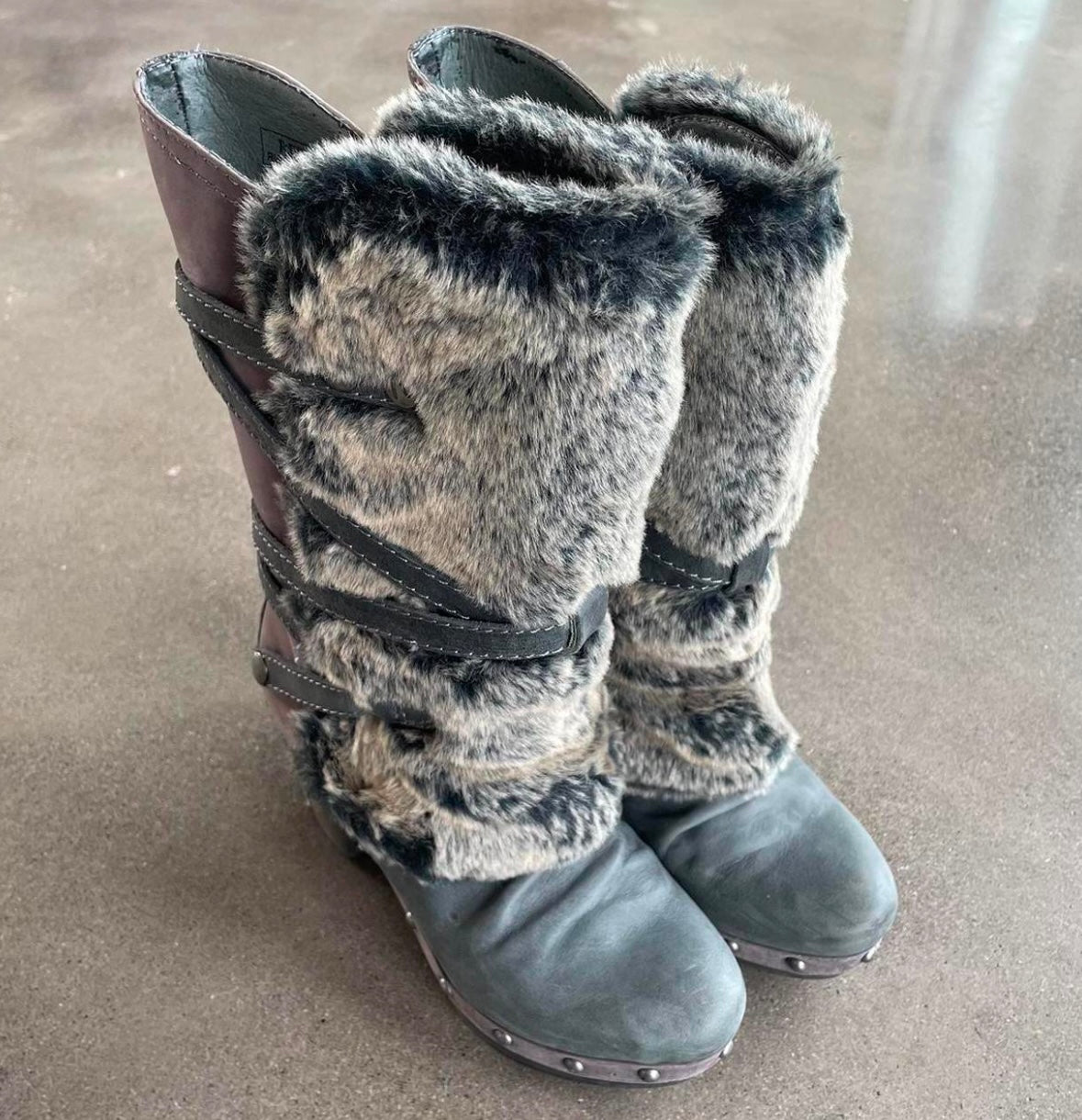 Replay Fur Boots