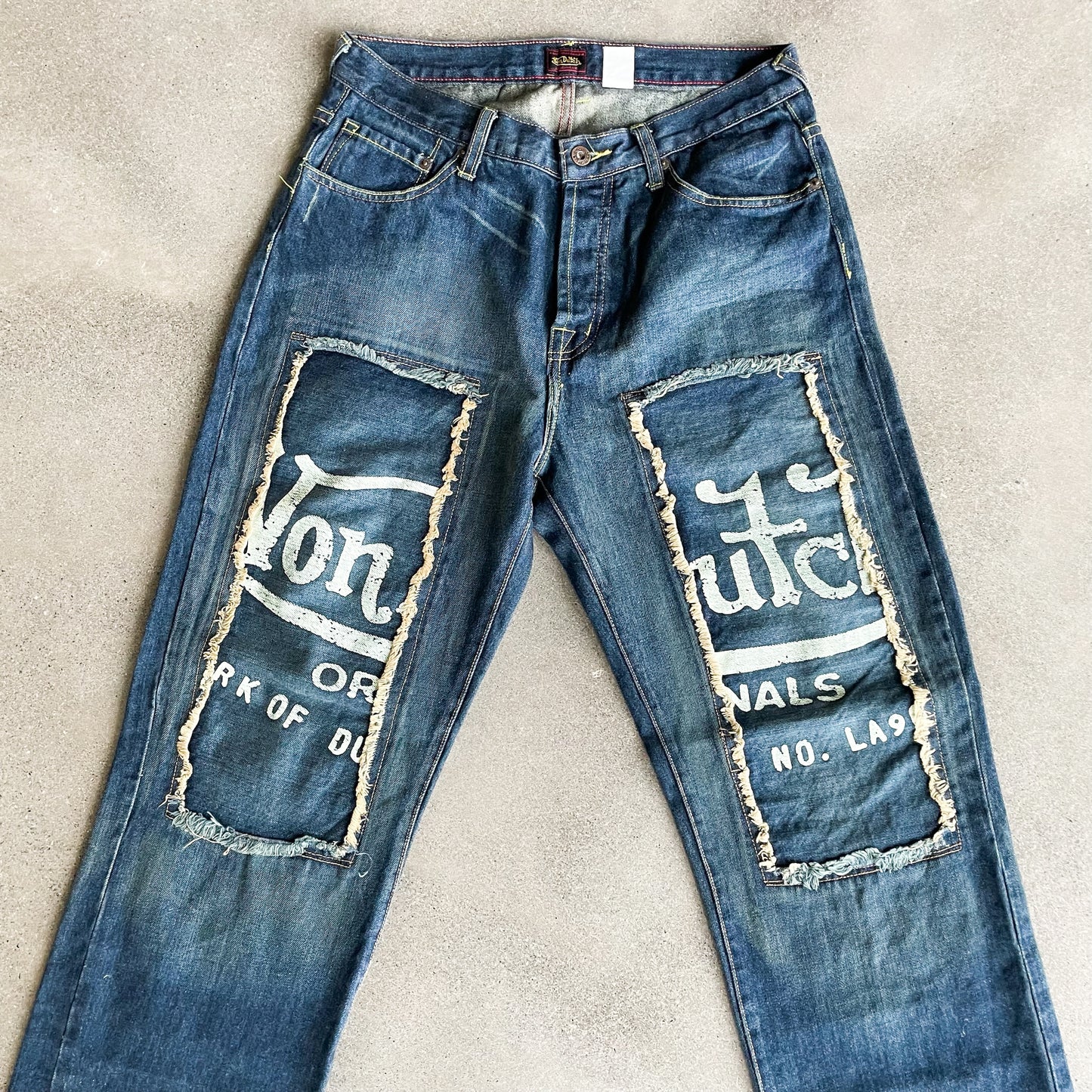 Von Dutch Patched Jeans