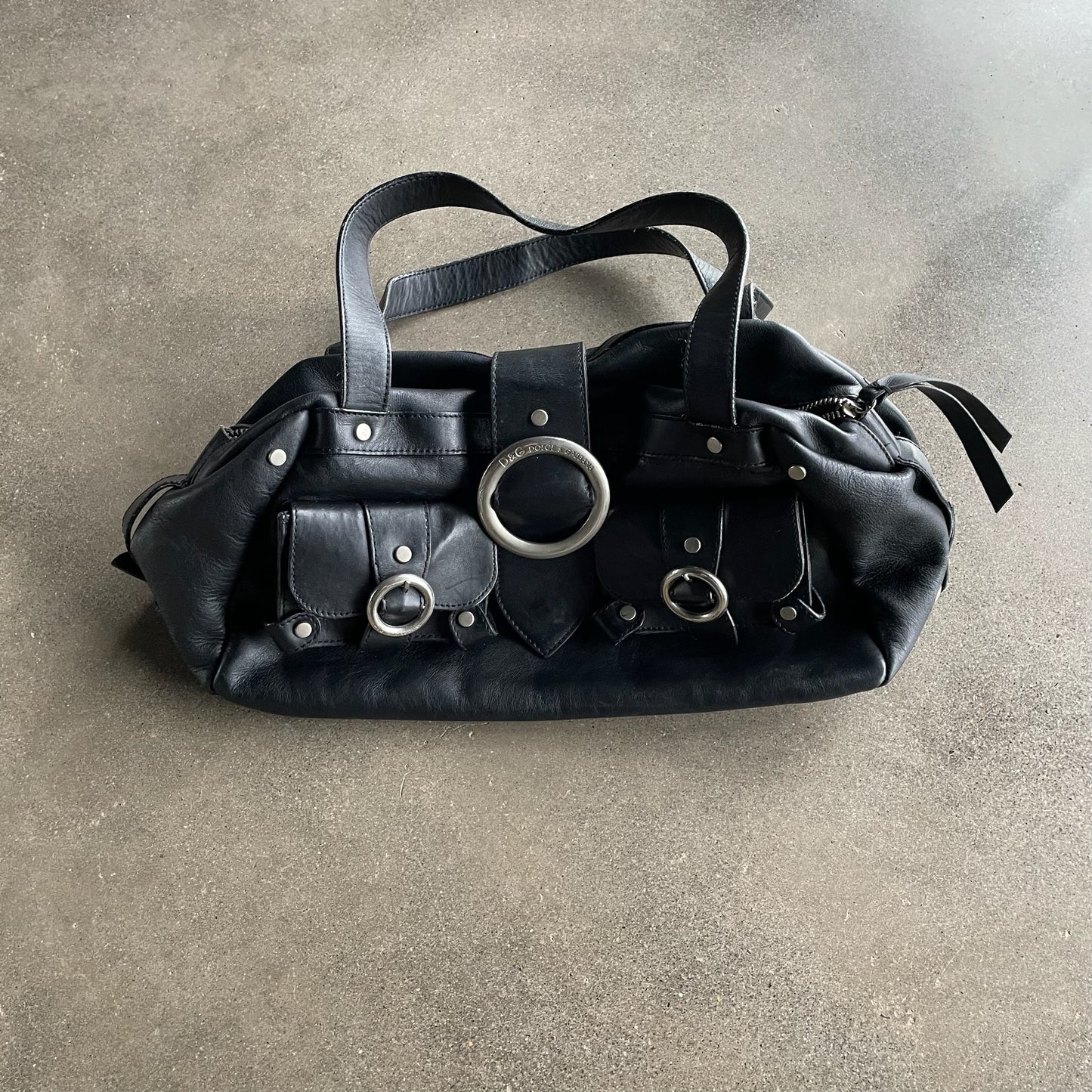 Dolce & Gabbana Black Leather Handbag