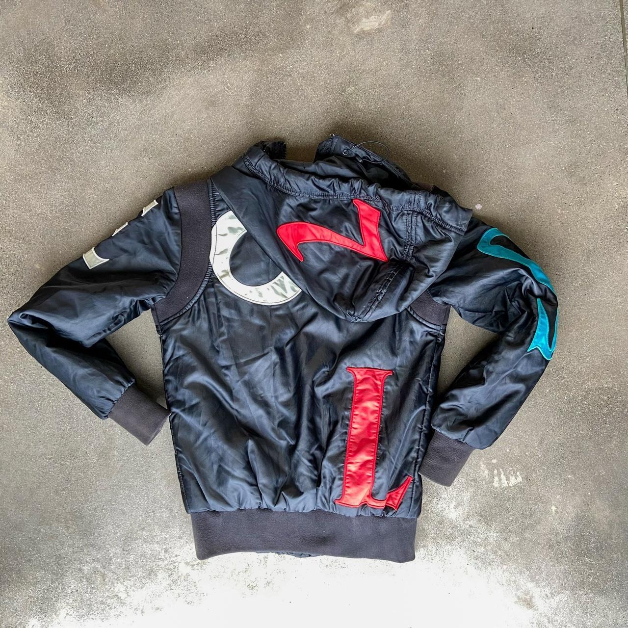 Diesel '8' Lettered Bomber Jacket