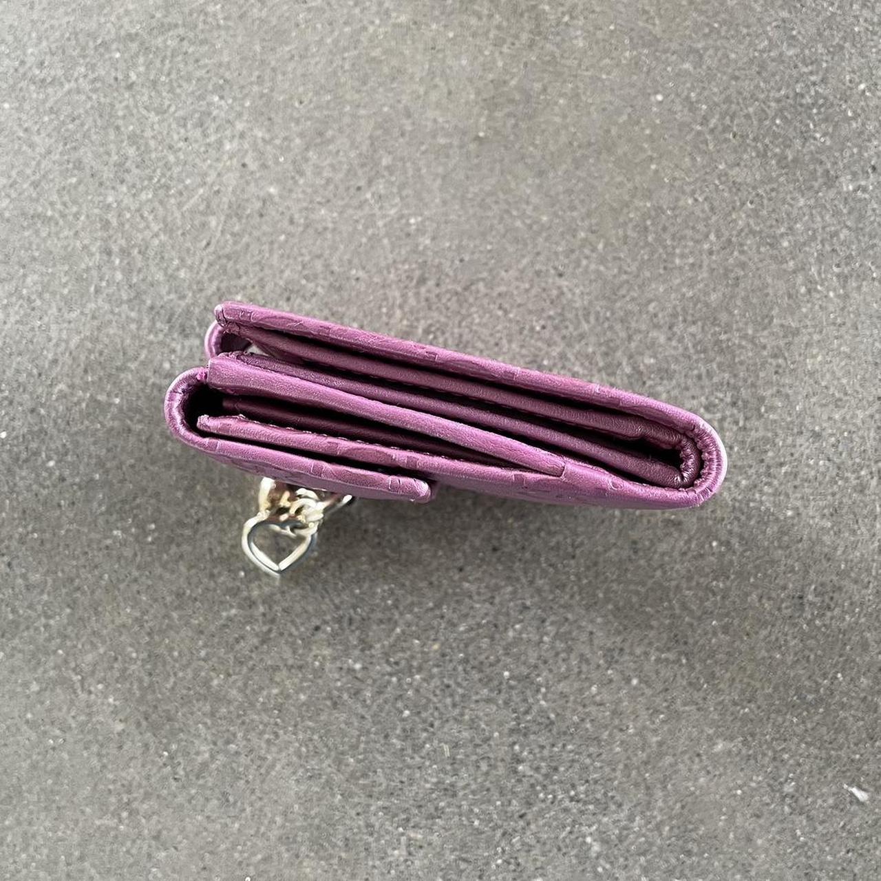 Pink Gucci Monogram Wallet