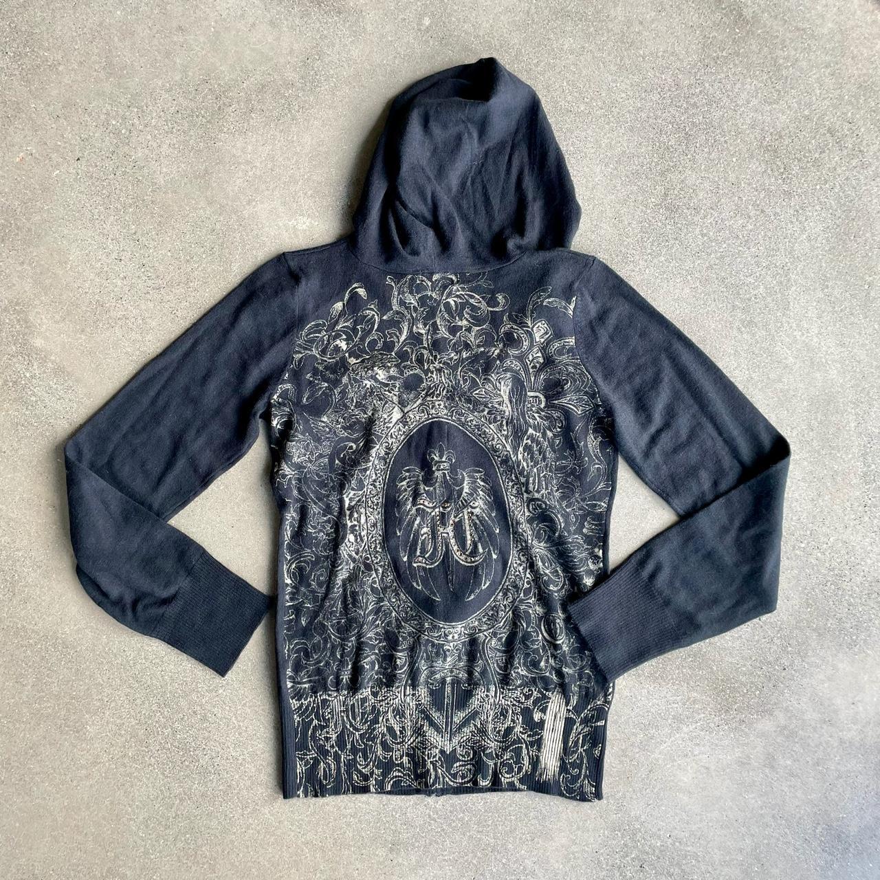 'Faith' Bling Embellished Hoodie