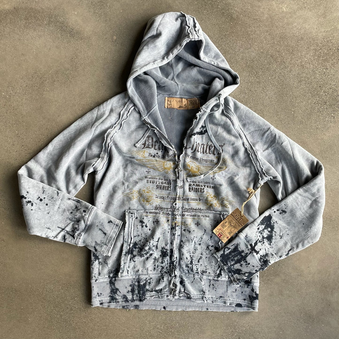 Salvage Grey Hoodie